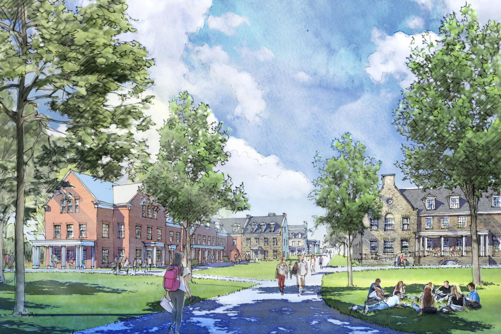 Artist's rendering of the Walk