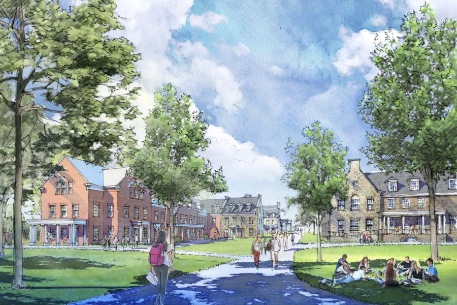 Artist's rendering of the Walk